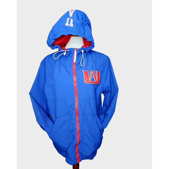 My Hero Academia UA High Full Zip Hooded Jacket Sz Small Funimation Windbreaker - Picture 3 of 16